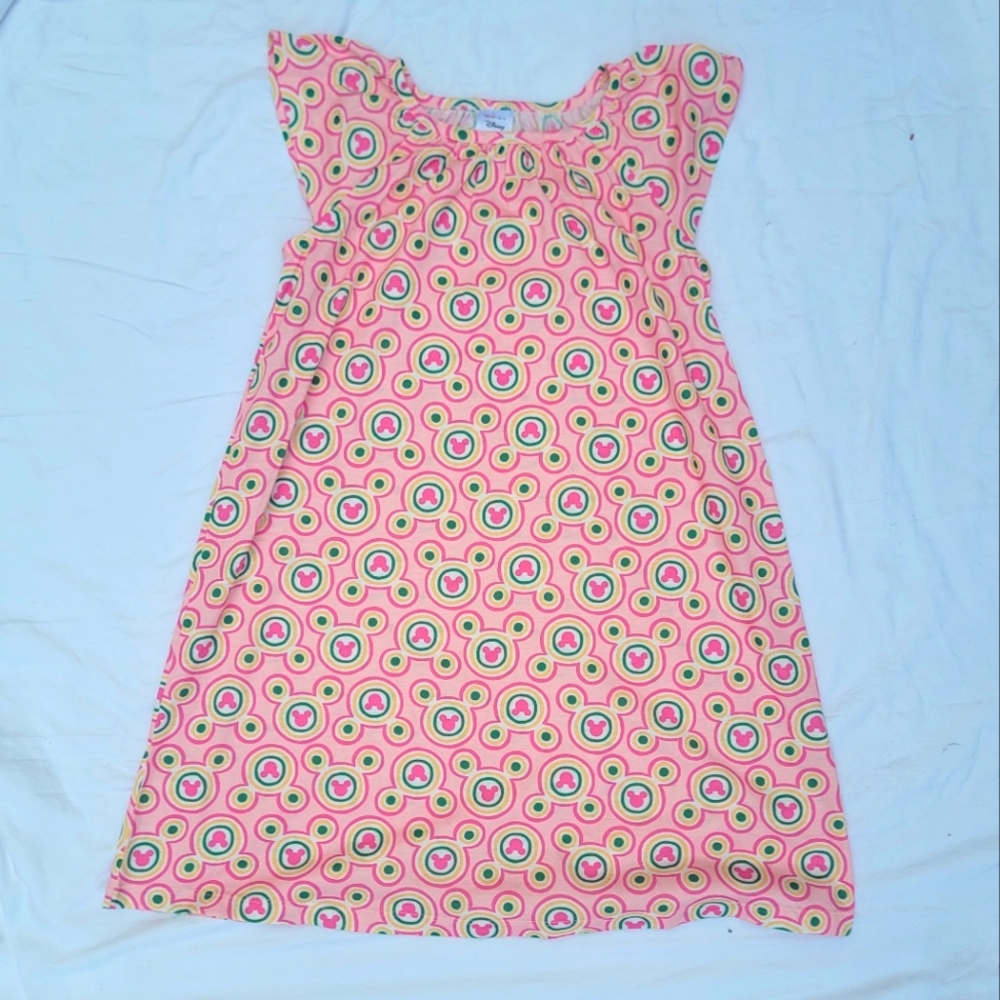 Girls Disney Mickey Vacation SS Nightgown Size 10